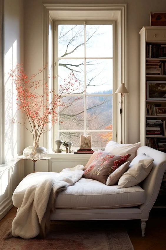 how to decorate a window bench