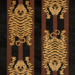Jokhang Tiger Velvet Brown Black